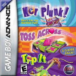 Kerplunk / Toss Across / Tip It box art for GameBoy Advance